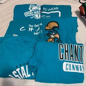 Coastal Carolina University/Teal Tuesday shirts